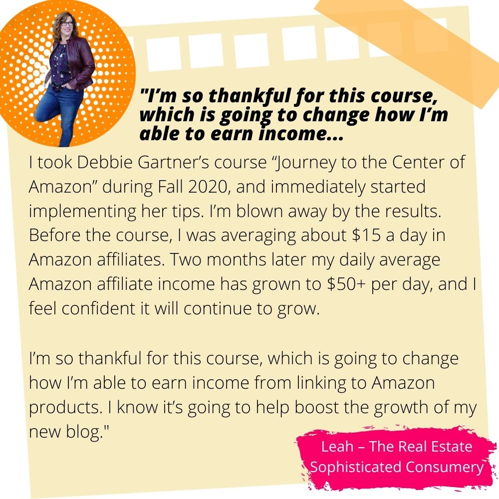 Leah Ingram testimonial for Journey to the Center of Amazon