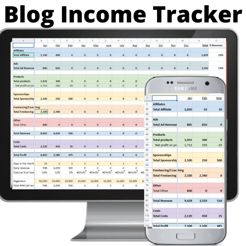 Blog Income Tracker