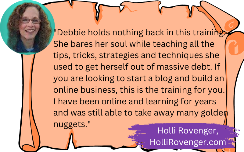Testimonial from Holli Rovenger
