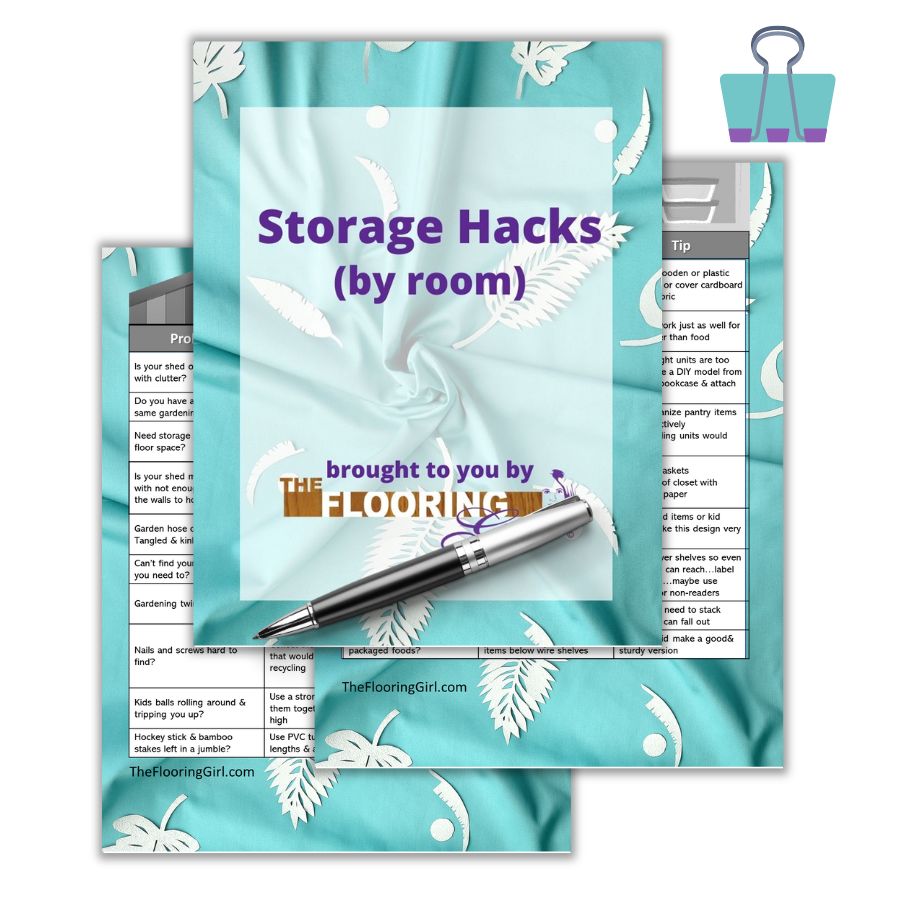 Storage hacks by room