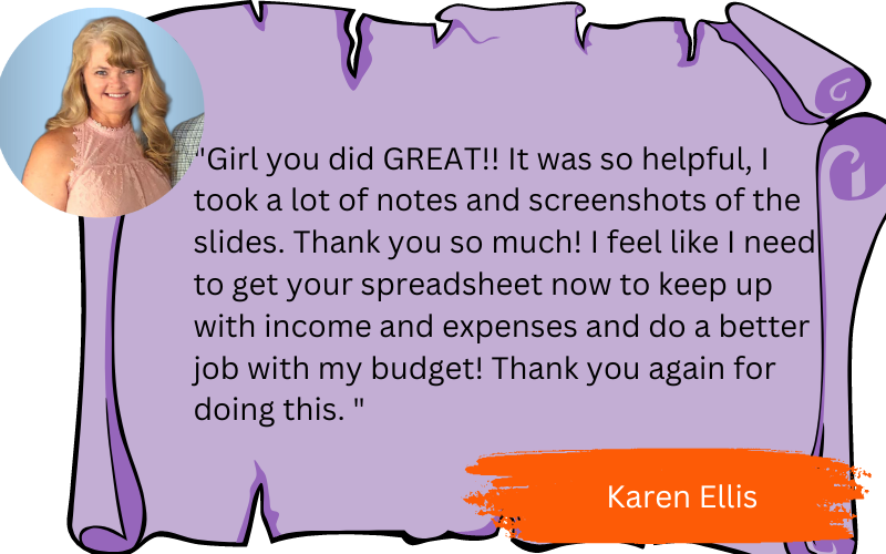 Karen Ellis testimonial